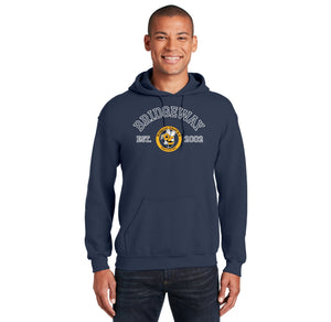 Bridgeway Island-Adult Unisex Hoodie Circle Logo