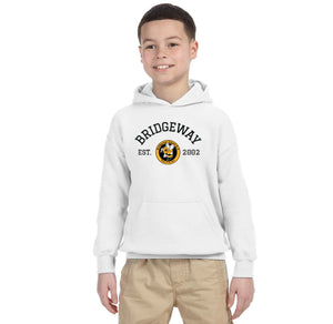 Bridgeway Island-Youth Unisex Hoodie Circle Logo