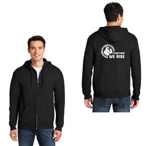 Talbott Springs Elementary Spirit Wear Store 2024 On-Demand-Adult Unisex Full-Zip Hooded Sweatshirt