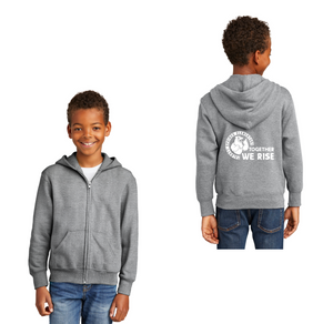 Talbott Springs Elementary Spirit Wear Store 2024 On-Demand-Youth Unisex Full-Zip Hooded Sweatshirt