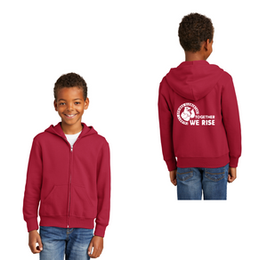 Talbott Springs Elementary Spirit Wear Store 2024 On-Demand-Youth Unisex Full-Zip Hooded Sweatshirt