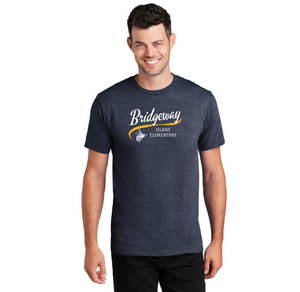 Bridgeway Island-Adult Unisex Fan Favorite Premium Tee Cursive Logo