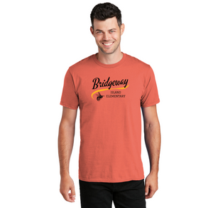 Bridgeway Island-Adult Unisex Fan Favorite Premium Tee Cursive Logo