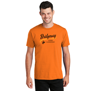 Bridgeway Island-Adult Unisex Fan Favorite Premium Tee Cursive Logo