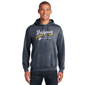 Bridgeway Island-Adult Unisex Hoodie Cursive Logo