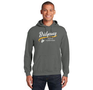 Bridgeway Island-Adult Unisex Hoodie Cursive Logo