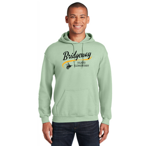 Bridgeway Island-Adult Unisex Hoodie Cursive Logo