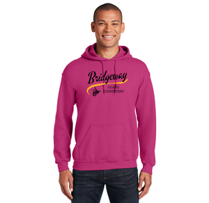 Bridgeway Island-Adult Unisex Hoodie Cursive Logo