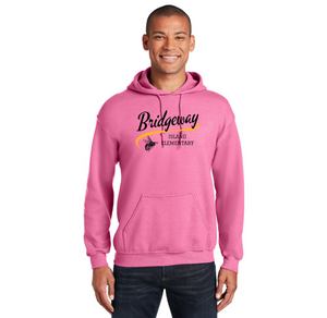 Bridgeway Island-Adult Unisex Hoodie Cursive Logo