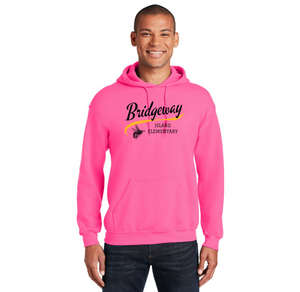 Bridgeway Island-Adult Unisex Hoodie Cursive Logo