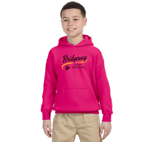 Bridgeway Island-Youth Unisex Hoodie Cursive Logo