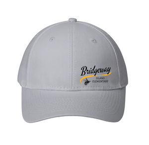 Bridgeway Island-Adult Port & Company Six-Panel Twill Cap Cursive Logo