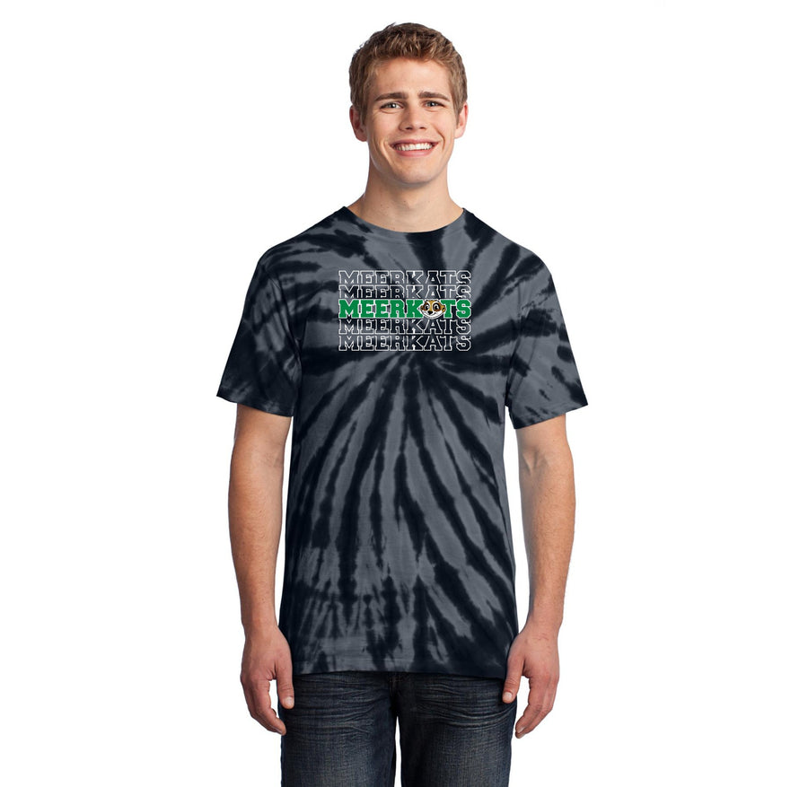 Matt Garcia Career and College Academy Spirit Wear 2024 On-Demand-Adult Unisex Tie-Dye Shirt_Typographic Logo