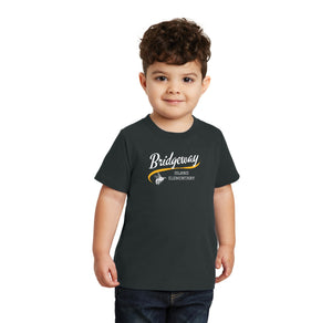 Bridgeway Island-Toddler Premium Unisex T-Shirt Cursive Logo