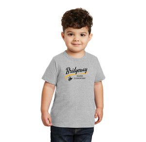 Bridgeway Island-Toddler Premium Unisex T-Shirt Cursive Logo