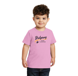 Bridgeway Island-Toddler Premium Unisex T-Shirt Cursive Logo