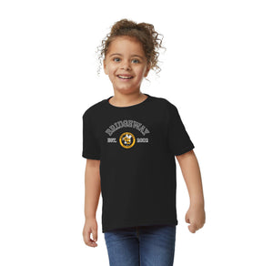 Bridgeway Island Spirit Wear 2024-25 On-Demand Store-Toddler Unisex T-Shirt Circle Logo