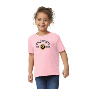 Bridgeway Island Spirit Wear 2024-25 On-Demand Store-Toddler Unisex T-Shirt Circle Logo