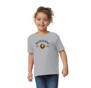 Bridgeway Island Spirit Wear 2024-25 On-Demand Store-Toddler Unisex T-Shirt Circle Logo