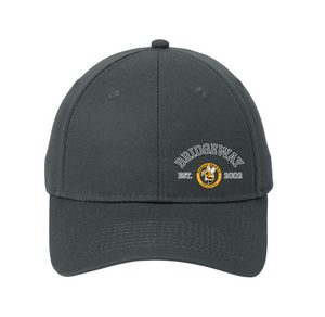 Bridgeway Island-Adult Port & Company Six-Panel Twill Cap Circle Logo