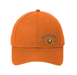 Bridgeway Island-Adult Port & Company Six-Panel Twill Cap Circle Logo