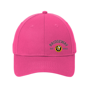 Bridgeway Island-Adult Port & Company Six-Panel Twill Cap Circle Logo