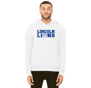 Lincoln Elementary Spirit Wear 2023/24 On-Demand-Adult Unisex Premium Sponge Fleece Pullover Hoodie