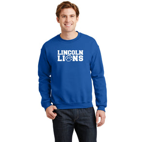 Lincoln Elementary Spirit Wear 2023/24 On-Demand-Adult Unisex Crewneck Sweatshirt