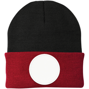 Bitcot yard sign Owner-CP90 Knit Cap - Patch Circle