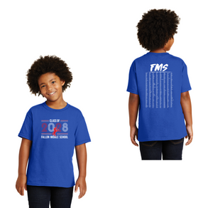 Fallon Middle School Graduation Store-Youth Unisex T-Shirt 2028 Stripes