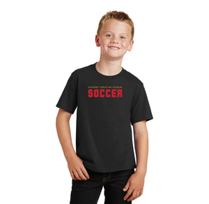 Covenant Christian Academy Spirit Wear 2023-24 On-Demand-Youth Unisex Port & Company Fan Favorite Premium Tee Soccer