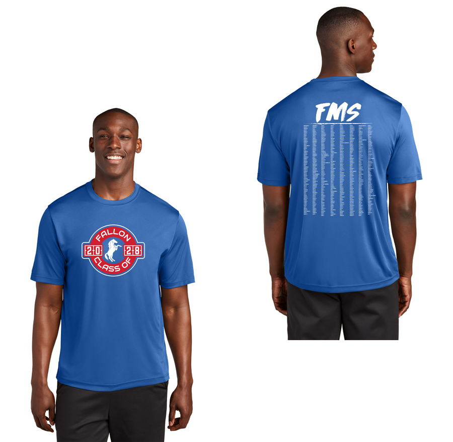 Fallon Middle School Graduation Store-Adult Unisex Dri-Fit Shirt Round 2028