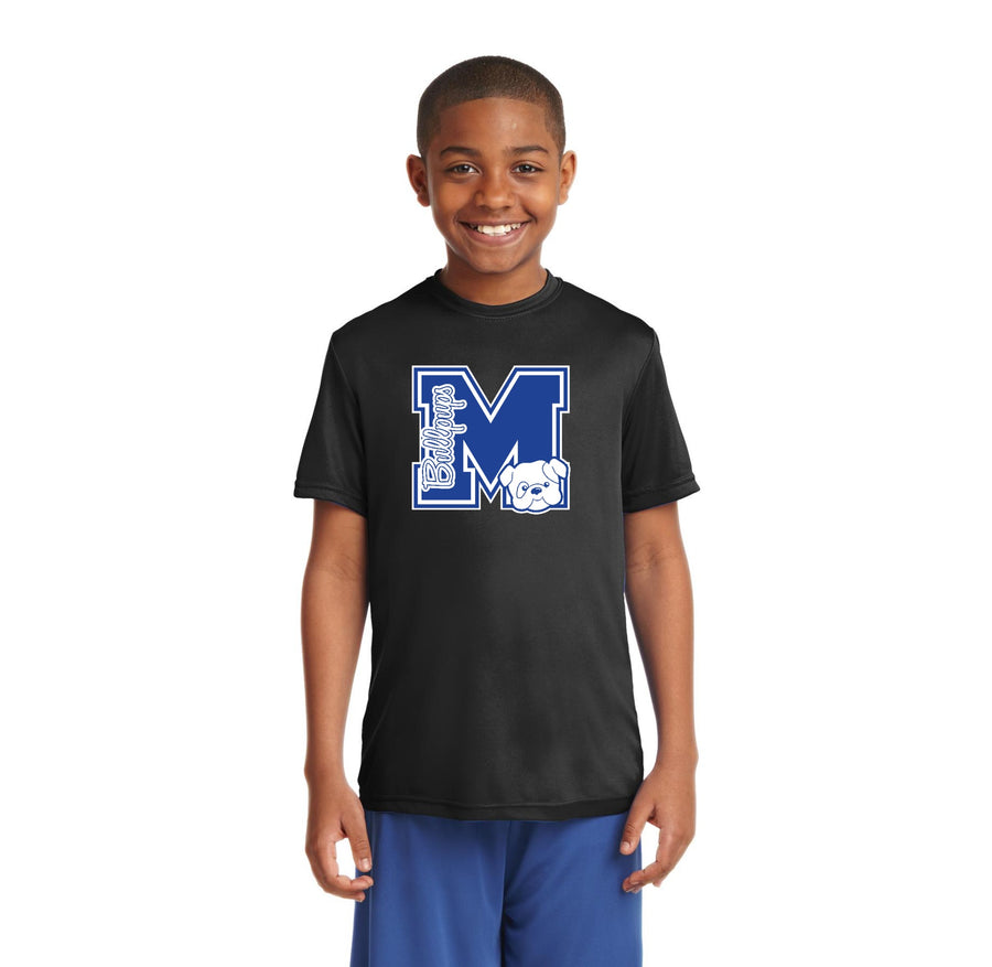 Martinez Jr High School Spirit Wear 2024 On-Demand-Youth Unisex Dri-Fit Shirt M Logo