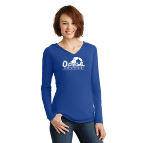 Odell Rec Sports Store 2024 On-Demand-Womens Premium Perfect Tri Long Sleeve Hoodie Soccer Logo