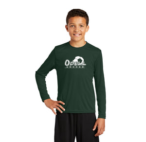 Odell Rec Sports Store 2024 On-Demand-Youth Unisex Dri-Fit Long Sleeve Tee Soccer Logo