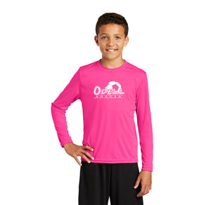 Odell Rec Sports Store 2024 On-Demand-Youth Unisex Dri-Fit Long Sleeve Tee Soccer Logo