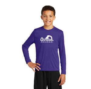 Odell Rec Sports Store 2024 On-Demand-Youth Unisex Dri-Fit Long Sleeve Tee Soccer Logo