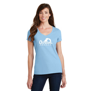 Odell Rec Sports Store 2024 On-Demand-Womens Fan Favorite V-Neck Tee Soccer Logo