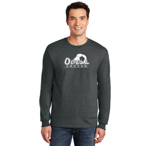 Odell Rec Sports Store 2024 On-Demand-Adult Unisex Long Sleeve Tee Soccer Logo