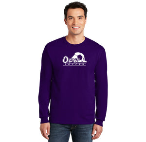 Odell Rec Sports Store 2024 On-Demand-Adult Unisex Long Sleeve Tee Soccer Logo