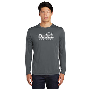 Odell Rec Sports Store 2024 On-Demand-Adult Unisex Dri-Fit Long Sleeve Tee Baseball Logo