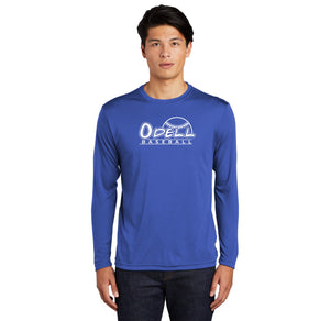 Odell Rec Sports Store 2024 On-Demand-Adult Unisex Dri-Fit Long Sleeve Tee Baseball Logo