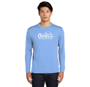 Odell Rec Sports Store 2024 On-Demand-Adult Unisex Dri-Fit Long Sleeve Tee Baseball Logo