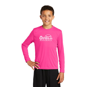 Odell Rec Sports Store 2024 On-Demand-Youth Unisex Dri-Fit Long Sleeve Tee Baseball Logo