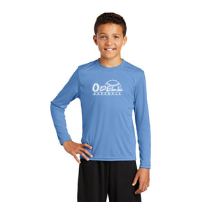 Odell Rec Sports Store 2024 On-Demand-Youth Unisex Dri-Fit Long Sleeve Tee Baseball Logo