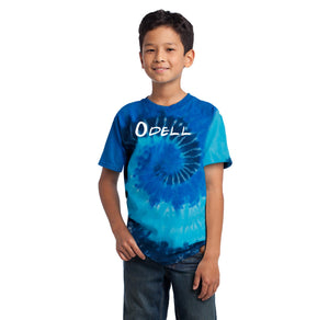 Odell Rec Sports Store 2024 On-Demand-Youth Unisex Tie-Dye Shirt Typographic Logo