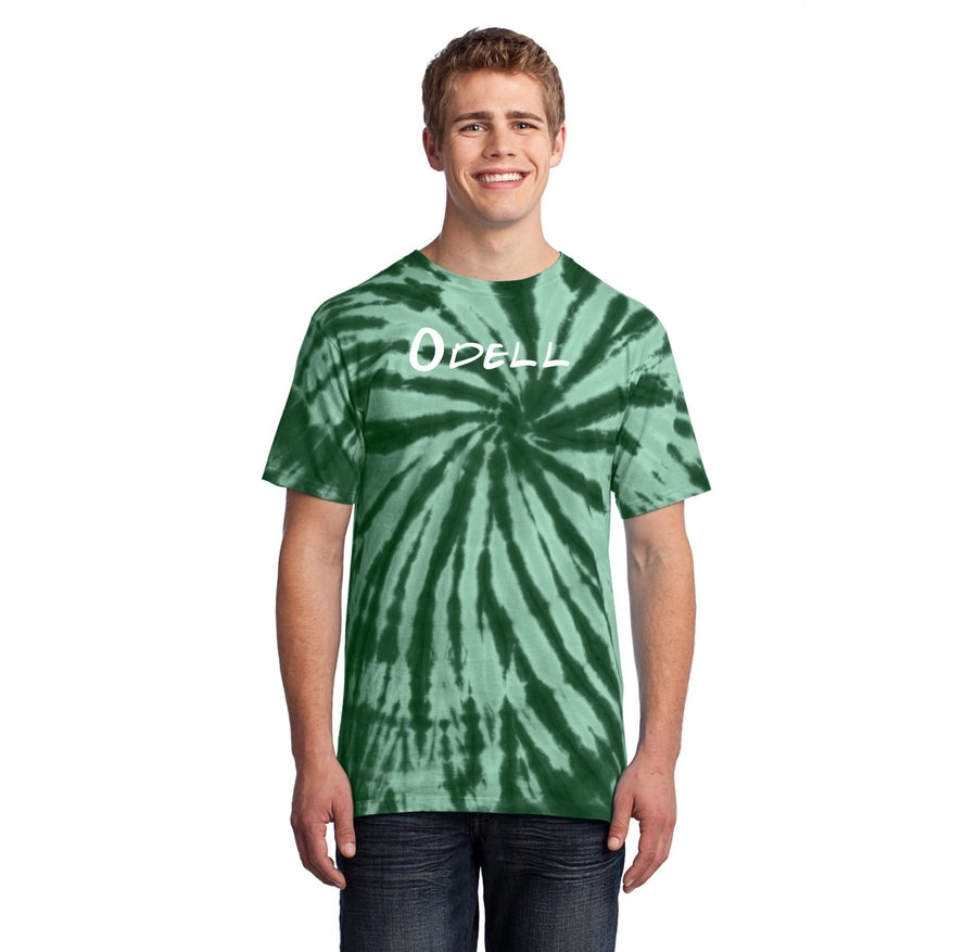 Odell Rec Sports Store 2024 On-Demand-Adult Unisex Tie-Dye Shirt Typographic Logo