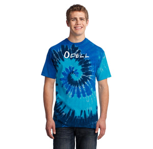 Odell Rec Sports Store 2024 On-Demand-Adult Unisex Tie-Dye Shirt Typographic Logo