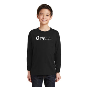 Odell Rec Sports Store 2024 On-Demand-Youth Unisex Long Sleeve Tee Typographic Logo