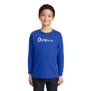 Odell Rec Sports Store 2024 On-Demand-Youth Unisex Long Sleeve Tee Typographic Logo